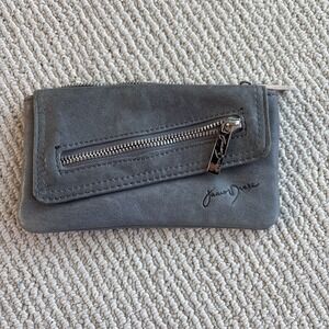 Junior Drake Wallet Womens Gray Fade  Zip Coin Purse Small Pouch